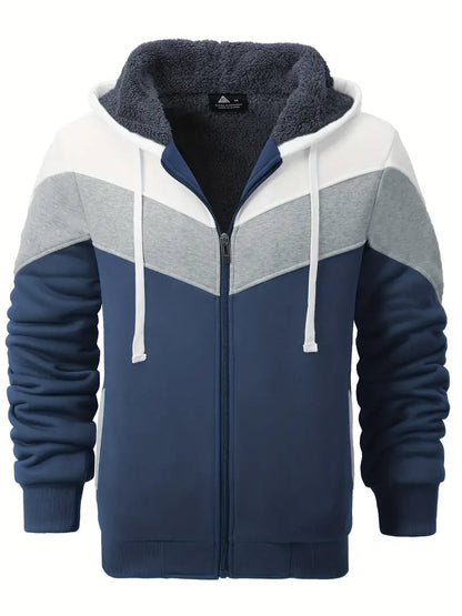 Christopher - warm gevoerde hoodie voor heren