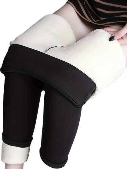 Emily legging met hoge taille en fleecevoering